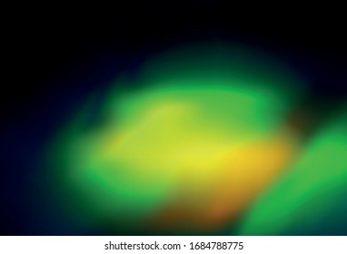 Dark Blue, Green vector abstract blurred background. Modern abstract illustration with gradient. Background for designs.