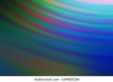 Diseño abstracto vectorial verde oscuro azul. Una elegante ilustración brillante con gradiente. Fondo para un teléfono móvil.
