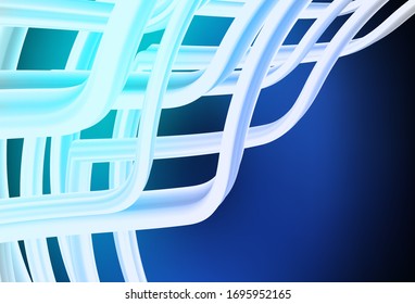 Dunkelblau, Grüne Vektorillustration abstrakte helle Textur. Abstrakte Illustration mit Farbverlauf-Design. Kluges Design für Ihre Arbeit.