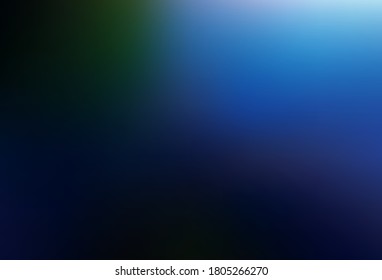 Dark Blue, Green vector abstract blurred layout. Abstract colorful illustration with gradient. New way of your design.