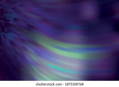 Dark Blue, Green vector abstract blurred background. Colorful abstract illustration with gradient. New way of your design.
