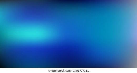 Dark blue, green vector abstract blur backdrop. Modern elegant blur illustration with gradient. Multipurpose app design.