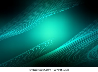 Dark Blue, Green vector abstract blurred background. An elegant bright illustration with gradient. Elegant background for a brand book.