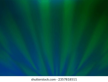 Dark Blue, Green vector abstract bright background. A vague abstract illustration with gradient. Brand new design for your business.