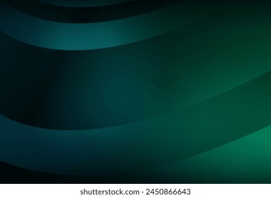 Dunkelblau, grüne Vektorgrafik abstraktes unscharfes Layout. Leuchtende farbenfrohe Illustration im Smart Style. Eleganter Hintergrund für ein brandes Buch.