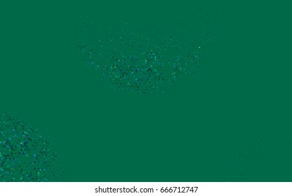 Dark Blue, Green vector abstract textured polygonal background. Brand-new blurry hexagonal design. Pattern can be used for background.