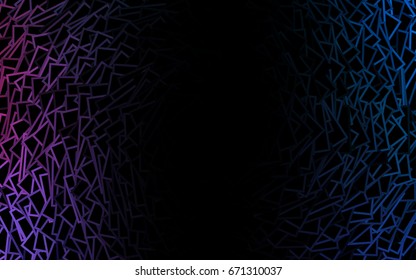 Dark Blue, Green vector abstract textured polygonal background. Blurry rectangular design. The pattern with repeating rectangles can be used for background.