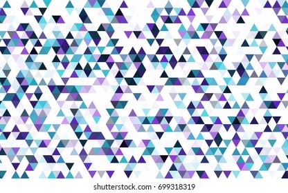 Dark Blue, Green vector abstract polygonal background. Brand-new colored illustration in blurry style with gradient. The completely new template can be used for your brand book.