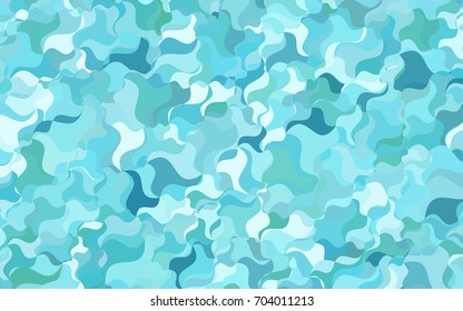 Dark Blue, Green vector abstract cambered background. An elegant bright illustration with gradient. The elegant pattern can be used as part of a brand book.