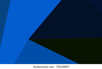 Dark Blue, Green vector abstract mosaic pattern. A vague abstract illustration with gradient. A completely new design for your business.