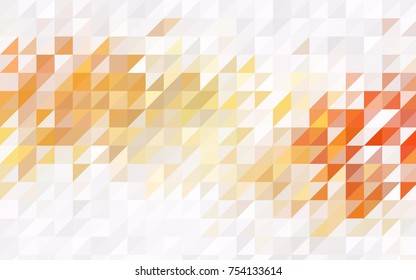 Dark Blue, Green vector abstract colorful background, which consist of triangles. Pattern with colored triangles on white background.