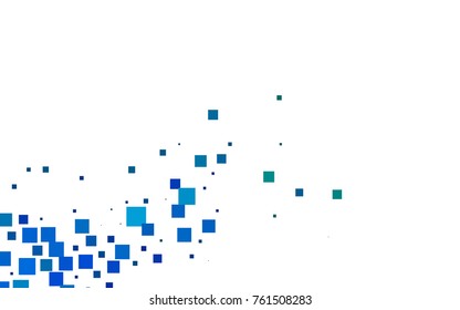 Dark Blue, Green vector abstract textured polygonal background. Blurry rectangular design. The pattern with repeating rectangles can be used for background.