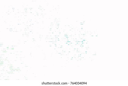 Dark Blue, Green vector abstract pattern with circles. Geometry template for your business design. Background with colored spheres.