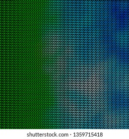 Dark Blue, Green vector backdrop with lines. Gradient illustration with straight lines in abstract style. Smart design for your promotions.