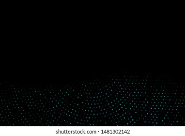 Dark Blue, Green vector backdrop with rectangles, squares. Modern abstract illustration with colorful rectangles. Smart design for your business advert.