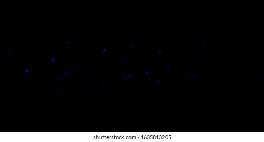 Dark Blue, Green vector backdrop with woman's power symbols. Colorful feminism symbols with a gradient in modern style. Elegant design for wallpapers.