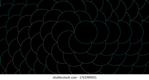 Dark Blue, Green vector backdrop with dots. Colorful illustration with gradient dots in nature style. Pattern for booklets, leaflets.