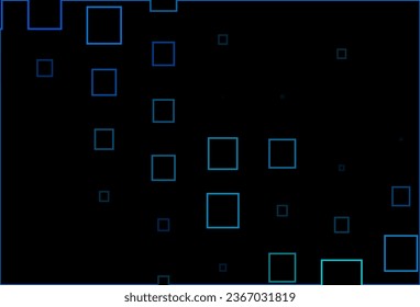 Azul oscuro, fondo vectorial verde con rhombus. Rectángulos sobre fondo abstracto con gradiente colorido. Plantilla moderna para su página de inicio.