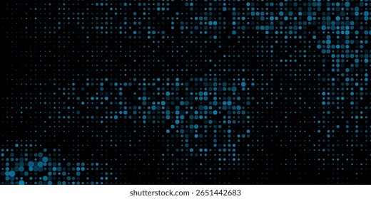 Dark Blue, Green vector backdrop with dots. Beautiful colored illustration with blurred circles in nature style. Pattern for ads, booklets.