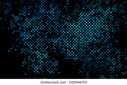 Dark Blue, Green vector background of rectangles and squares. Style quilt and blanket. Geometrical rectangular pattern. Repeating pattern with rectangle shapes.