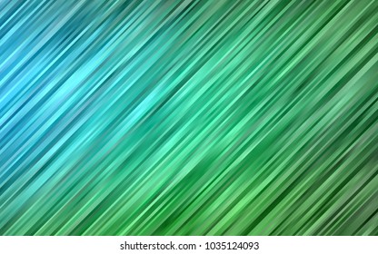 Dark Blue, Green vector background with bubble shapes. Creative geometric illustration in marble style with gradient. The best blurred design for your business.