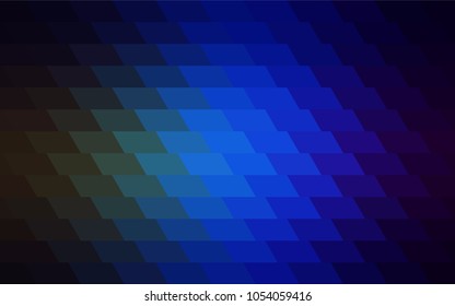 Dark Blue, Green vector background of rectangles and squares. Style quilt and blanket. Geometrical rectangular pattern. Repeating pattern with rectangle shapes.