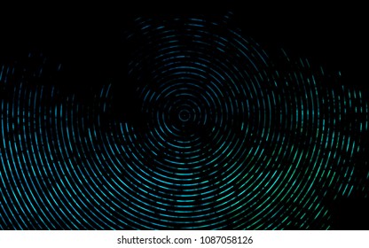 Dark Blue, Green vector background with lava shapes. Creative geometric illustration in marble style with gradient. The template for cell phone backgrounds.