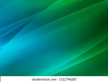 Dark Blue, Green vector background with straight lines. Blurred decorative design in simple style with lines. The pattern can be used for busines ad, booklets, leaflets