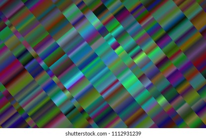 Dark Blue, Green vector background with straight lines. Glitter abstract illustration with colored sticks. The pattern can be used for websites.