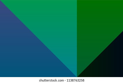 Dark Blue, Green vector background with bright palette. Decorative design of colorful palette. Template of colors for smart designers.