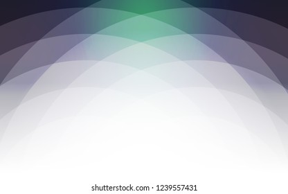 Dark Blue, Green vector background with bent lines. Colorful illustration in abstract marble style with gradient. The best blurred design for your business.