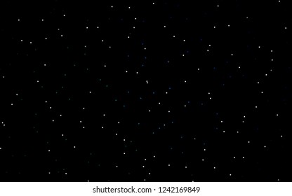 Dark Blue, Green vector background with colored stars. Modern geometrical abstract illustration with stars. The pattern can be used for websites.