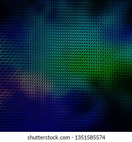 Dark Blue, Green vector background with lines. Modern abstract illustration with colorful lines. Pattern for websites, landing pages.