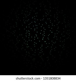 Dark Blue, Green vector background with colorful stars. Decorative illustration with stars on abstract template. Pattern for wrapping gifts.