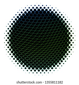 Dark Blue, Green vector background with circles. Modern abstract illustration with colorful circle shapes. Pattern for booklets, leaflets.