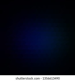 Dark Blue, Green vector background with lines. Modern abstract illustration with colorful lines. Pattern for booklets, leaflets.