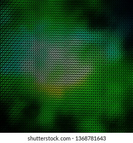 Dark Blue, Green vector background with lines. Modern abstract illustration with colorful lines. Pattern for ads, commercials.