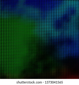 Dark Blue, Green vector background with lines. Gradient illustration with straight lines in abstract style. Pattern for websites, landing pages.