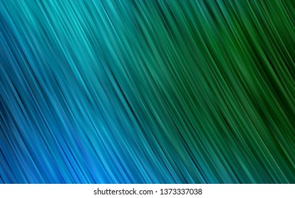Dark Blue, Green vector background with bubble shapes. An elegant bright illustration with gradient. The elegant pattern for brand book.