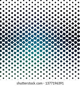 Dark Blue, Green vector background with rectangles. Rectangles with colorful gradient on abstract background. Pattern for websites, landing pages.