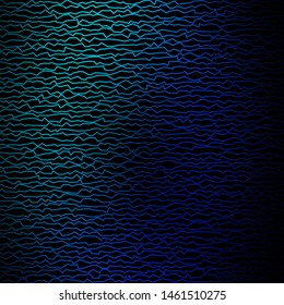 Dark Blue, Green vector background with bows. Gradient illustration in simple style with bows. Pattern for commercials, ads.