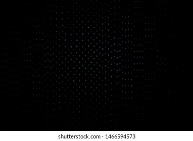 Dark Blue, Green vector background with signs of alphabet. Colored alphabet signs with gradient on white background. Best design for a college poster, banner.