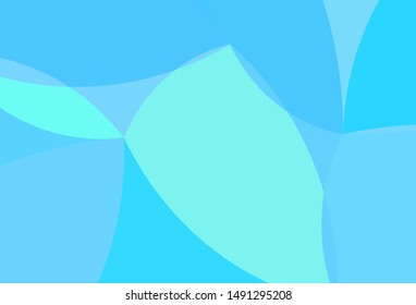 Dark Blue, Green vector background with bubble shapes. Glitter abstract illustration with wry lines. Marble design for your web site.