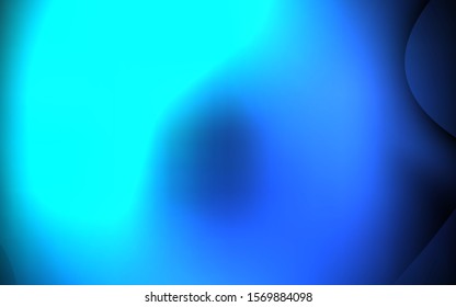 Dark Blue, Green vector background with lava shapes. Brand-new colored illustration in marble style with gradient. The elegant pattern for brand book.