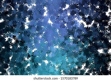 Dark Blue, Green vector background with straight lines. Glitter abstract illustration with colorful sticks. Pattern for your busines websites.