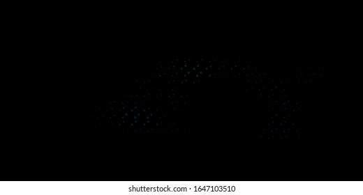 Dark Blue, Green vector background with occult symbols. Colorful mystic symbols with a gradient in ancient style. Best design halloween events.