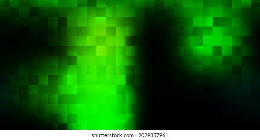 Azul oscuro, fondo vectorial verde con rectángulos. Ilustración abstracta colorida con rectángulos gradientes. Una base de diseño para hacer sus anuncios.