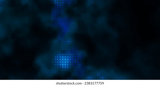 Dark Blue, Green vector background with bubbles. Modern abstract illustration with colorful circle shapes. Pattern for wallpapers, curtains.