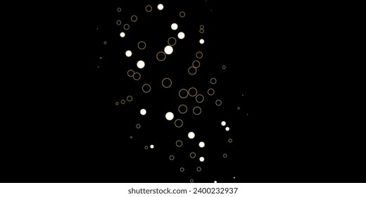 Dark Blue, Green vector background with spots. Abstract illustration with colorful spots in nature style. Design for your commercials.