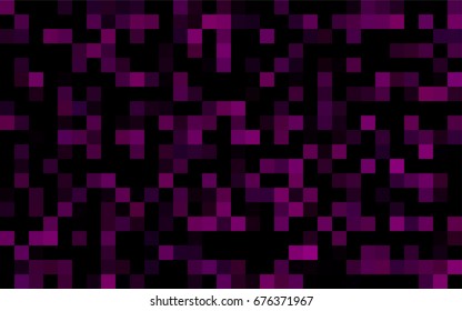 Dark Blue, Green vector background of rectangles and squares. Style quilt and blanket. Geometrical rectangular pattern. Repeating pattern with rectangle shapes.